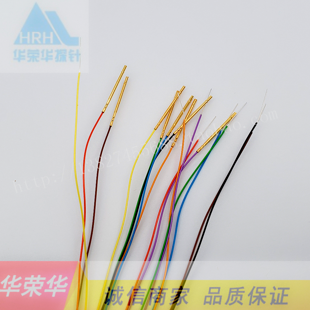 Щуп Huarong R50-2W7 (0#) с проводом, корпус щупа, тестовые контактные втулки, держатель контактов с проводом 0.9