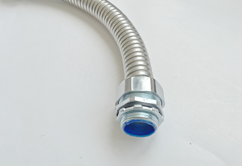 Металлический гибкий соединитель с пластиковой оболочкой шестигранный соединитель для коробки распределения кабеля, соединитель для коробок распределения, соединитель для кабельных лотков, внешняя резьба 6 пунктов