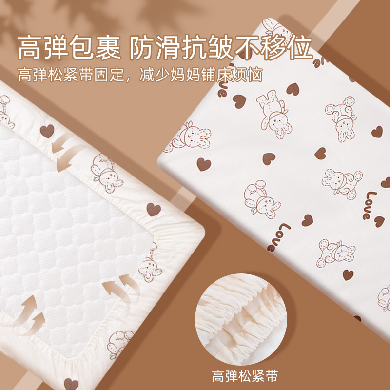 Индивидуальное хлопковое покрывало на детскую кровать, маленькое простынь, наматрасник для младенцев класса А, специальный для детских садов, сшитый защитный чехол для матраса