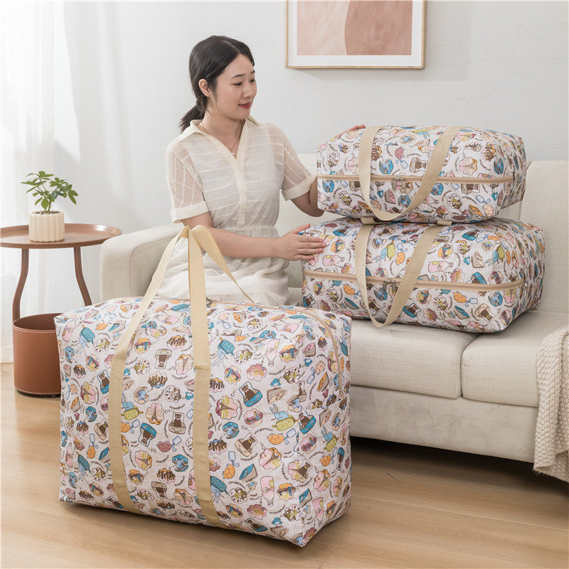 Водонепроницаемый мешок для хранения из оксфордской ткани большого объема для одежды, одеял, упаковки и переезда