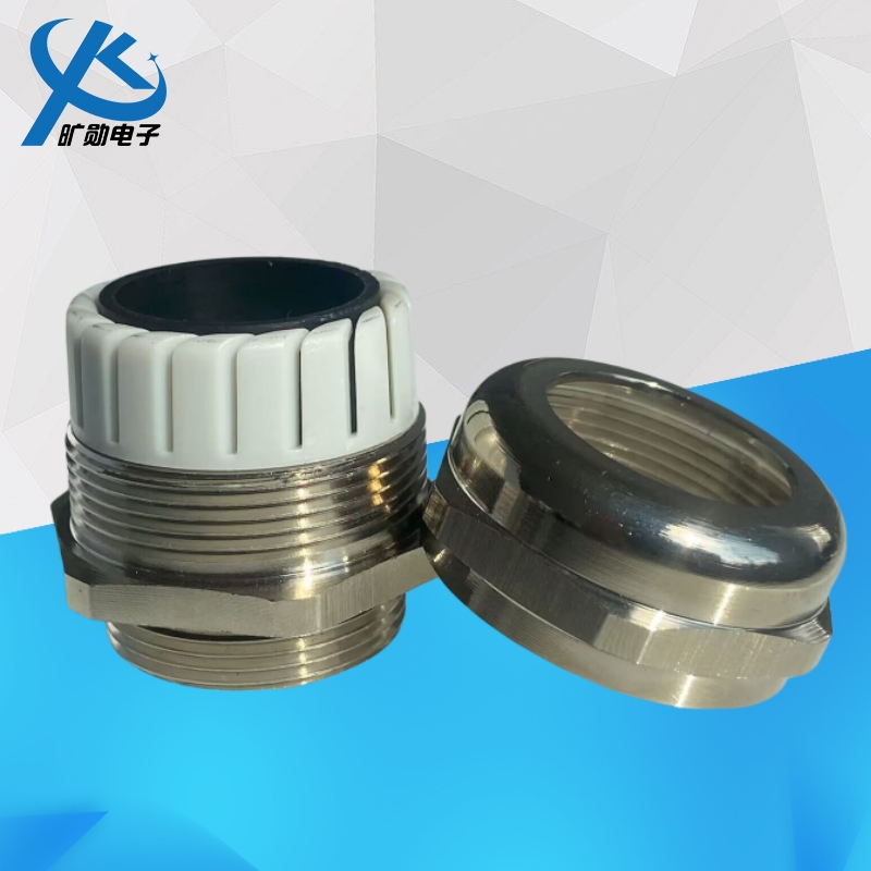 Металлический водонепроницаемый кабельный ввод M20 латунь с никелевым покрытием M25 M32 герметичный металлический водонепроницаемый ввод
