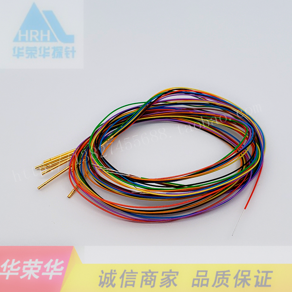 Щуп Huarong R50-2W7 (0#) с проводом, корпус щупа, тестовые контактные втулки, держатель контактов с проводом 0.9