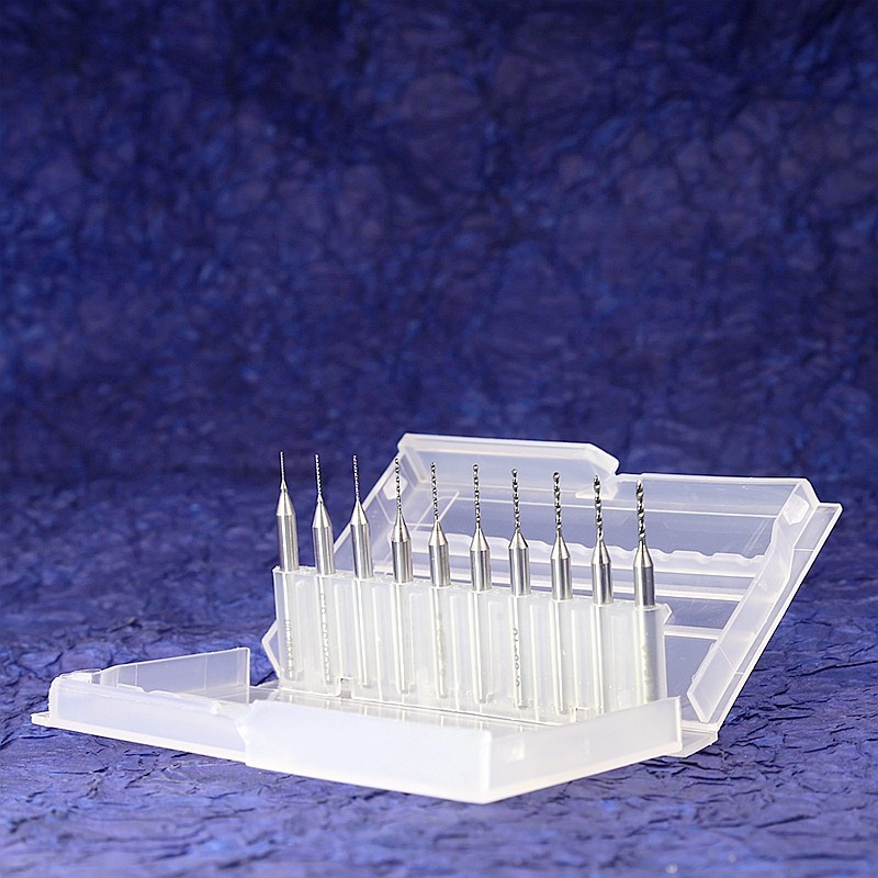 Миниатюрное режущее U-сверло из вольфрамовой стали и сплава для металла, керамики, металлургии с 3D-печатью для печатных плат PCB 0.1-1.2 мм