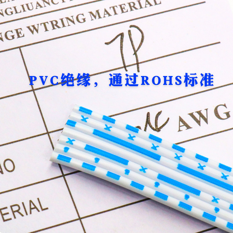 Лента 2468 24AWG синие-белые и красно-белые провода 67891012P экологически чистая оловянная медь для подключения умных шкафов, производитель