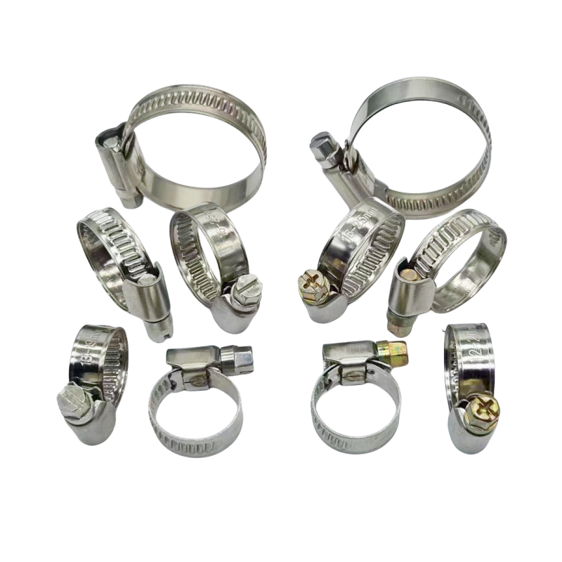 304 Германский стиль хомут из нержавеющей стали, зажим для труб, стальной хомут 8-110 мм, ширина 9 мм