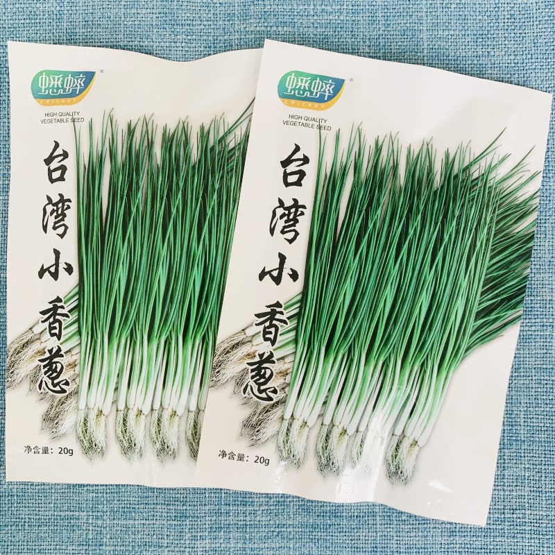 Семена маленького зеленого лука с Тайваня на четыре сезона, с обильным ветвлением, подходят для посадки весной, летом и осенью