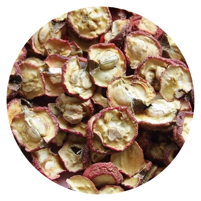 50 г ягод боярышника, ломтики сырого боярышника, пригодные для измельчения, высший сорт, качество Пекин Тунжэнтана