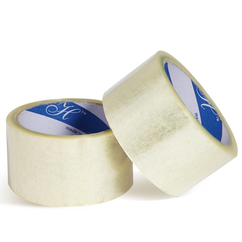 Популярная прозрачная клейкая лента для упаковки логистики и курьерской доставки - ширина 60 мм, толщина 16 мм, оптовая продажа коробками с бесплатной доставкой