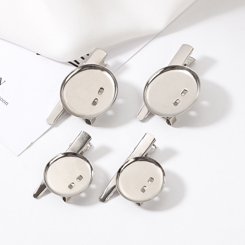 手工制作DIY发饰品发扣发夹配件胸针托材料包别针胸针扣毛衣扣