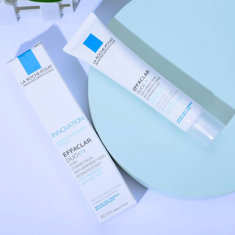 La Roche-Posay DUO лосьон DOU+M с салициловой кислотой для лечения акне, коррекции следов и успокаивающей сывороткой K, 40 мл