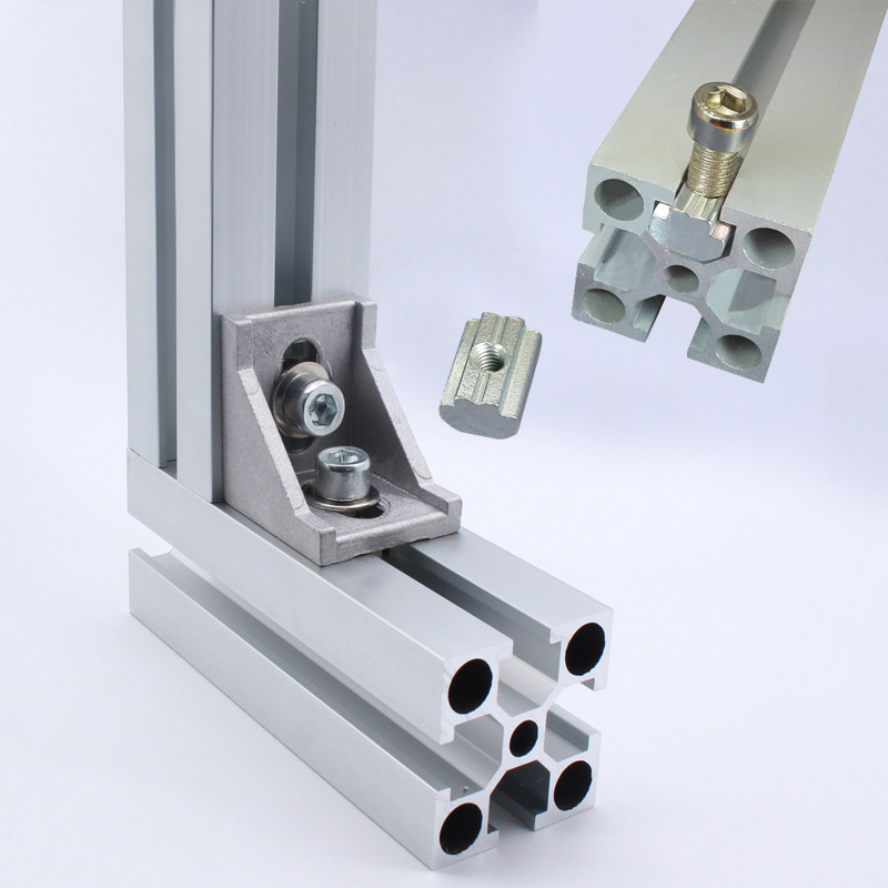 Стандартные скользящие гайки Chuangying Aluminum для алюминиевых профилей серии 30 паз 6 и 8 паз 30/40 серии