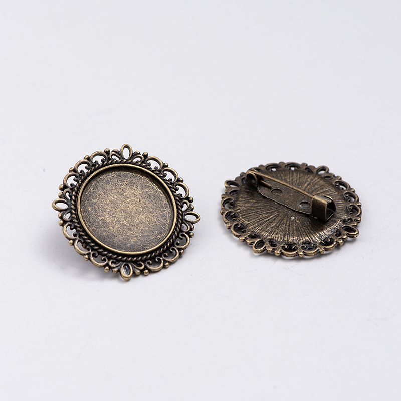 Аксессуары для DIY украшений сплав с основой для броши заколка для броши винтажная основа для броши