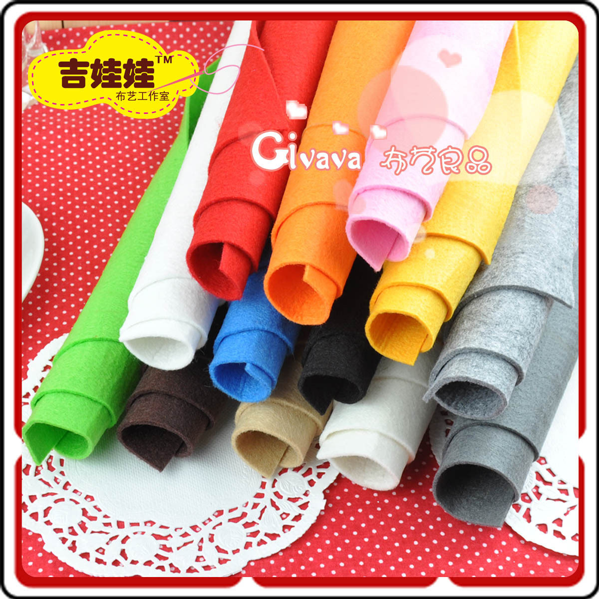 2мм Толстый нетканый материал 30-90см Многоцветный ткань для детсадовских поделок Фон для фотографий из фетра