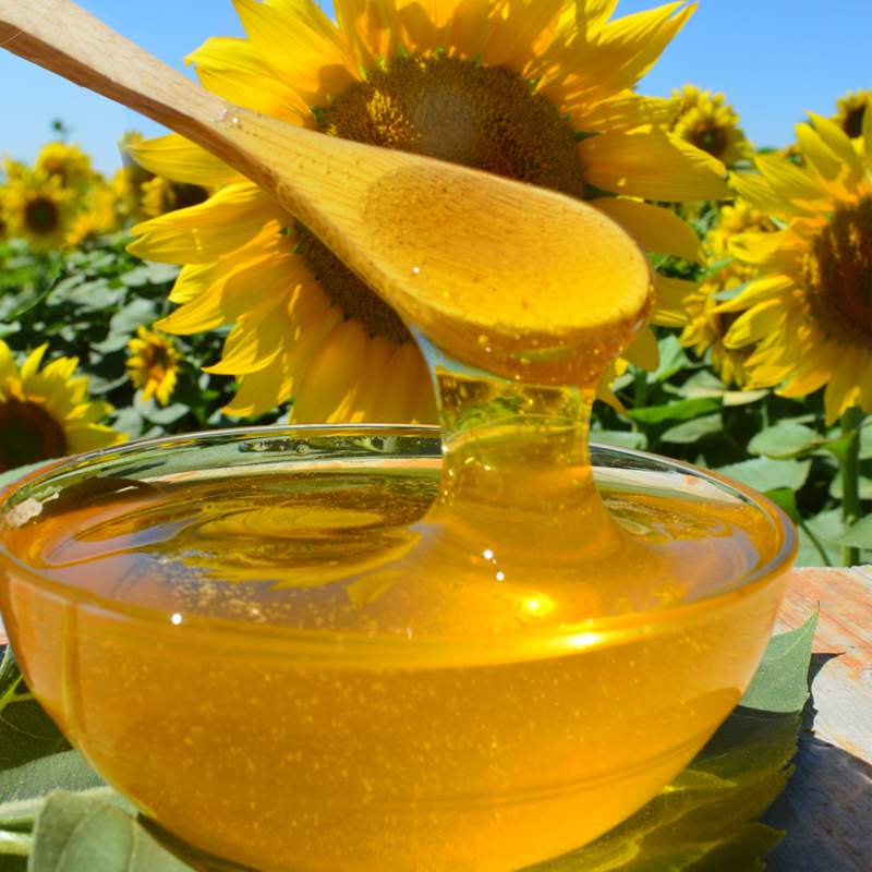 Подсолнечный мед из Синьцзяна 500г | Мед Цзиньша высокого созревания, чистый натуральный