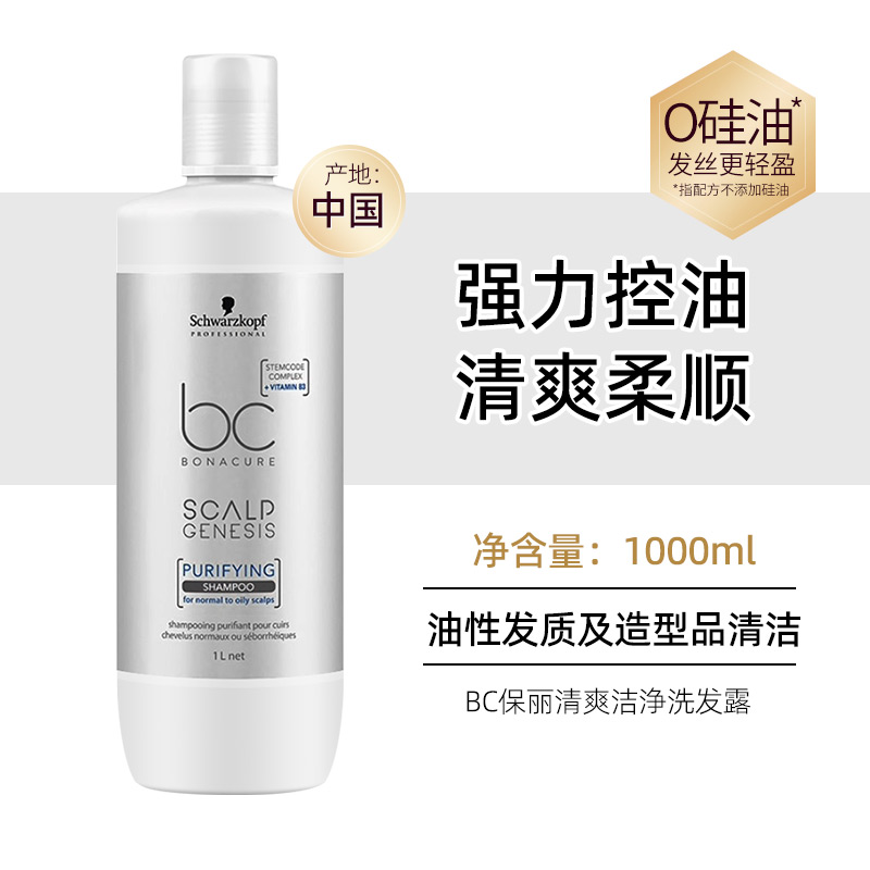 Шампунь и кондиционер Schwarzkopf Q10 для восстановления и увлажнения с контролем жирности и объемом