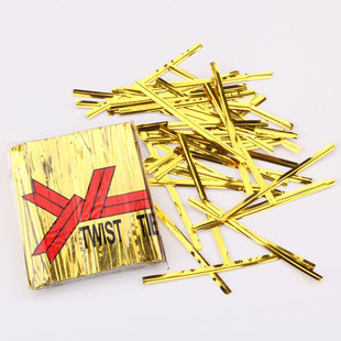 Проволока для связывания/Проволока для выпечки/Золотая проволока/Связки/Магические связки/Золотые полоски/Золотая нить 700 штук в упаковке