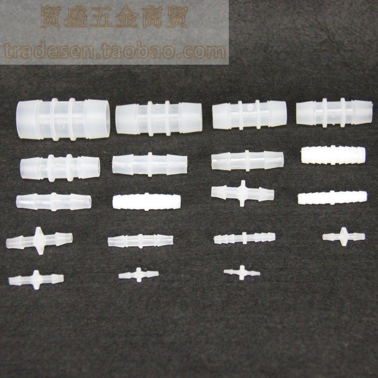 Equal Diameter Straight Plastic Barb Coupler Hose Plastic Barb Connector Hose Coupling Plastic Straight Connector