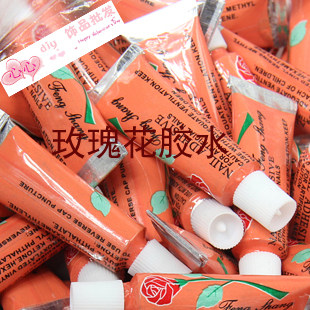 Набор материалов для самостоятельного украшения чехла стразами с клеем для ремонта - зубная паста, маленький клей и красный клей