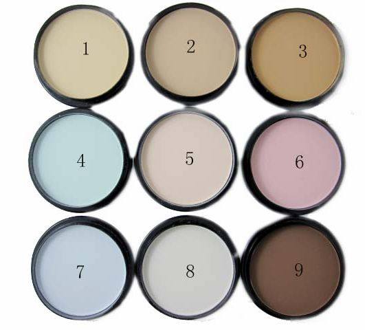 Оригинальная увлажняющая многофункциональная прессованная пудра Danni с хайлайтером, контурингом и тенями, с аппликатором, 11 г