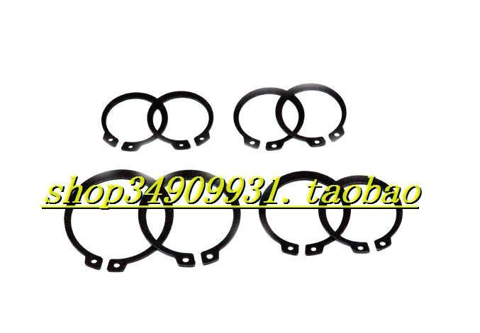 Внешние стопорные кольца, осевые кольца, эластичные осевые упорные кольца, осевые стопорные кольца, различные варианты