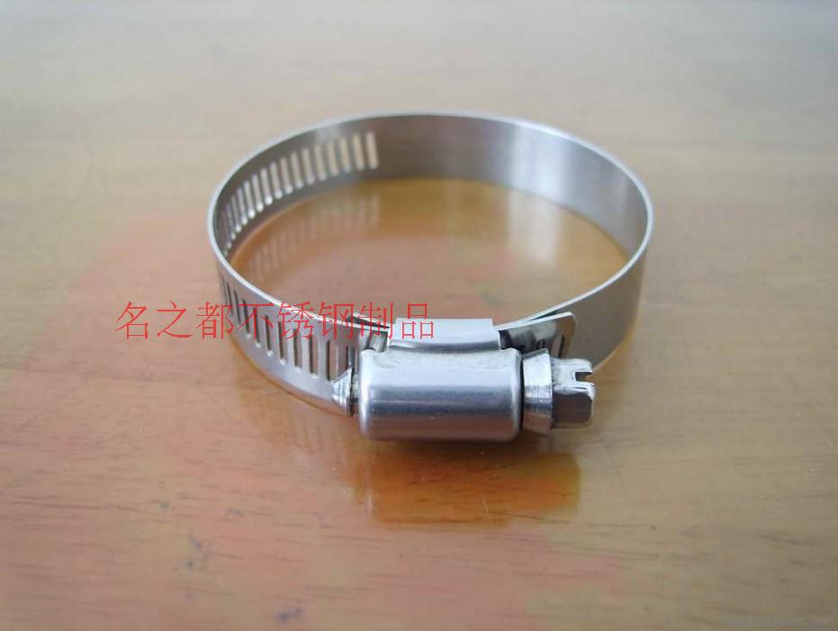 Хомуты из нержавеющей стали / Зажимы / Обжимные хомуты / 84-108 / 91-114 / 105-127 / 118-140 / 130-152