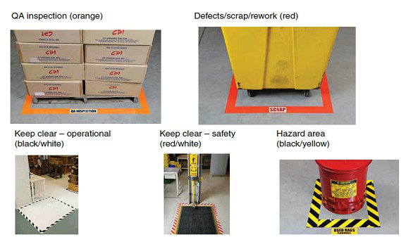 Лента предупреждающая PVC Yongle желто-черная, зебра, разметочная лента для пола шириной 4.8 см
