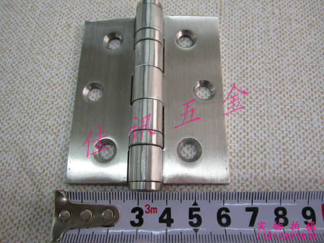 Петля ZHENGKAI из нержавеющей стали 304, 3X2.5X2.5 дюйма, утолщённая, комплект из 2 штук