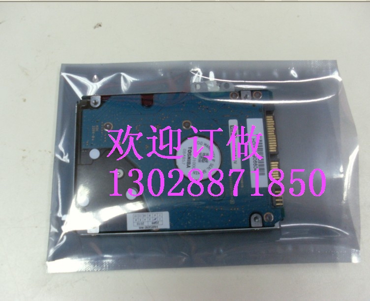 Плоский открытый антистатический экранирующий пакет Антистатический пластиковый пакет Антистатическая упаковка 80*120MM