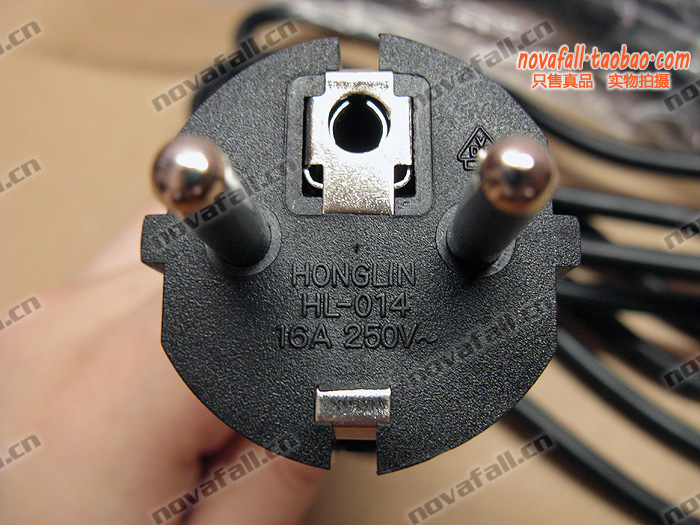 Оригинальный европейский, корейский, немецкий и российский стандарт силового кабеля с 3-контактной вилкой 0.75 медный сердечник 1.5/3/1.8 метра