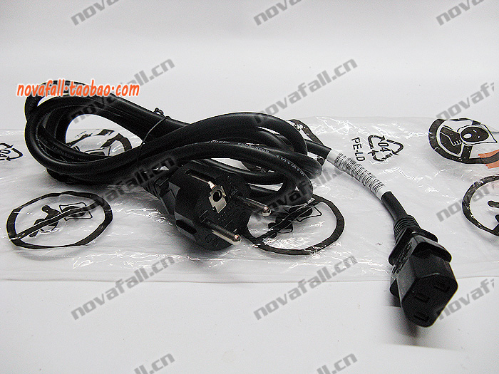 Оригинальный европейский, корейский, немецкий и российский стандарт силового кабеля с 3-контактной вилкой 0.75 медный сердечник 1.5/3/1.8 метра