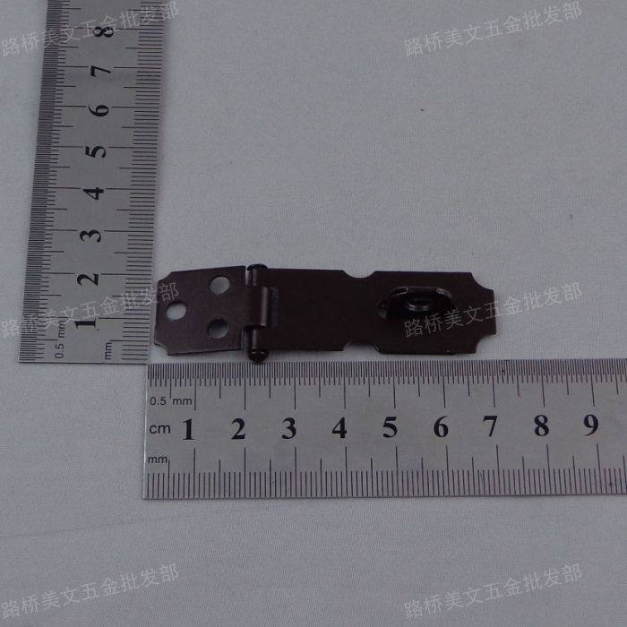 2-Inch Iron Box Latch / Small Catch / Hasp / Lock Catch / Concealed Box Latch / Padlock Hasp / Luggage Accessories / Factory Direct