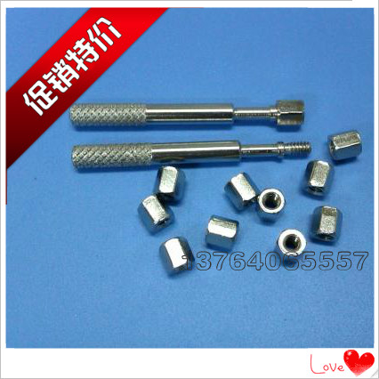 Hexagonal Copper Standoff Screws for Computer Serial and Parallel Port Plugs RS232 DB VGA Connector Screws