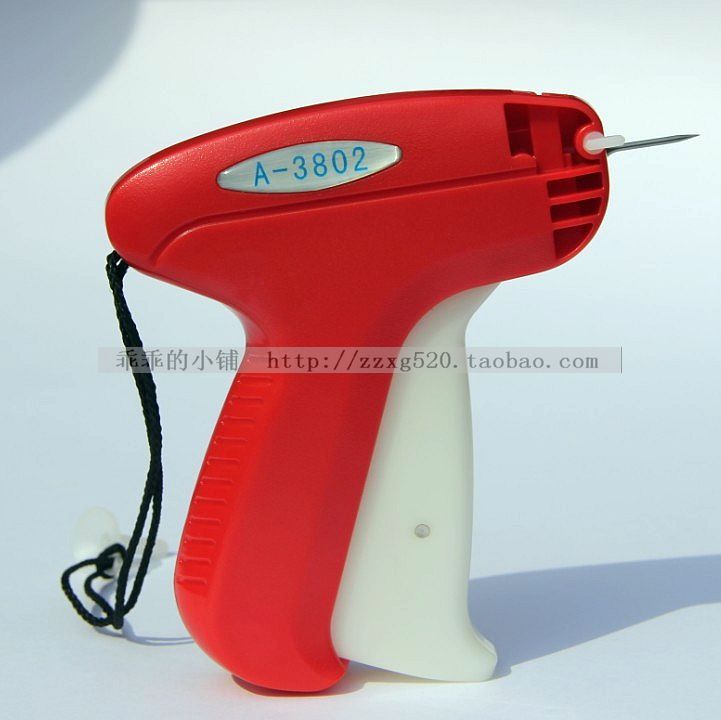 Оригинальный аппликатор Chiba 3802 с тонкой иглой для бирок, клеевыми иглами для носков Pudi и тканевых этикеток