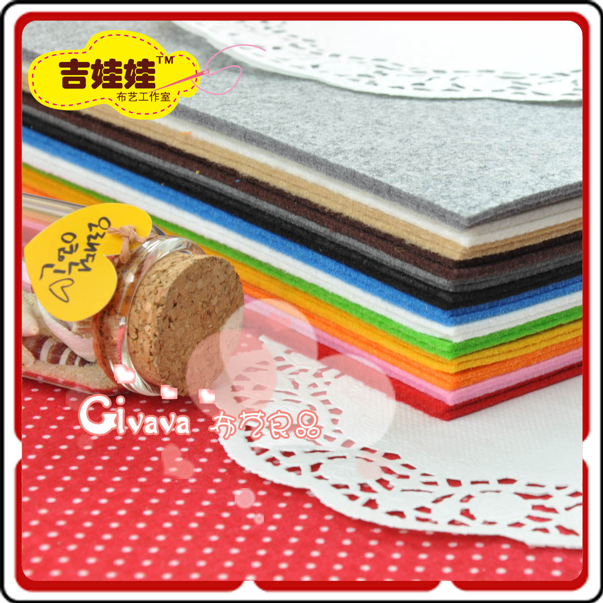 2мм Толстый нетканый материал 30-90см Многоцветный ткань для детсадовских поделок Фон для фотографий из фетра