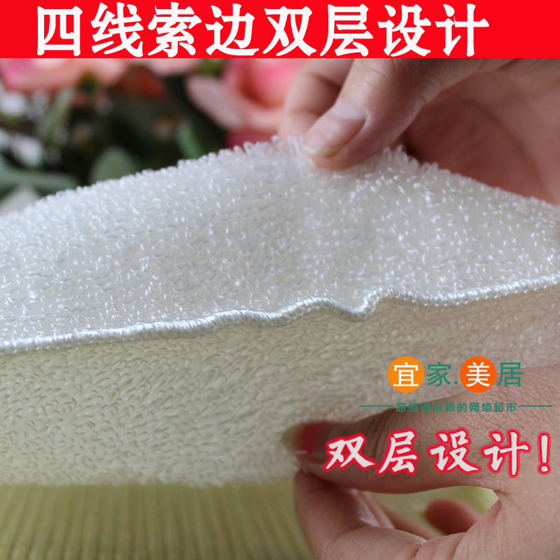 Корейская кухонная тряпка из бамбукового волокна, устойчивая к масляным пятнам, сильное удаление загрязнений