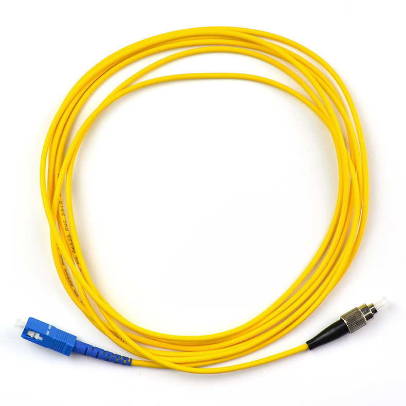 Haohanxin SC-FC 3 метра одномодовый оптоволоконный патч-корд FC-SC оптоволоконный кабель сетевого уровня