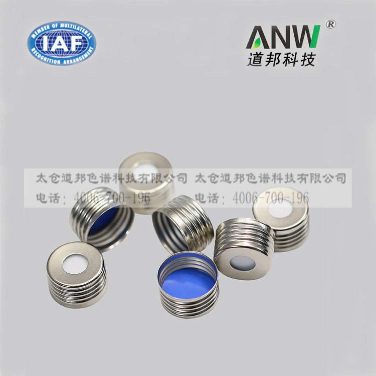 PTFE прокладка для 17,5 мм резьбовой флакона головного пространства, тефлоновая септа, совместимая с автоматическим дозатором CTC три в одном