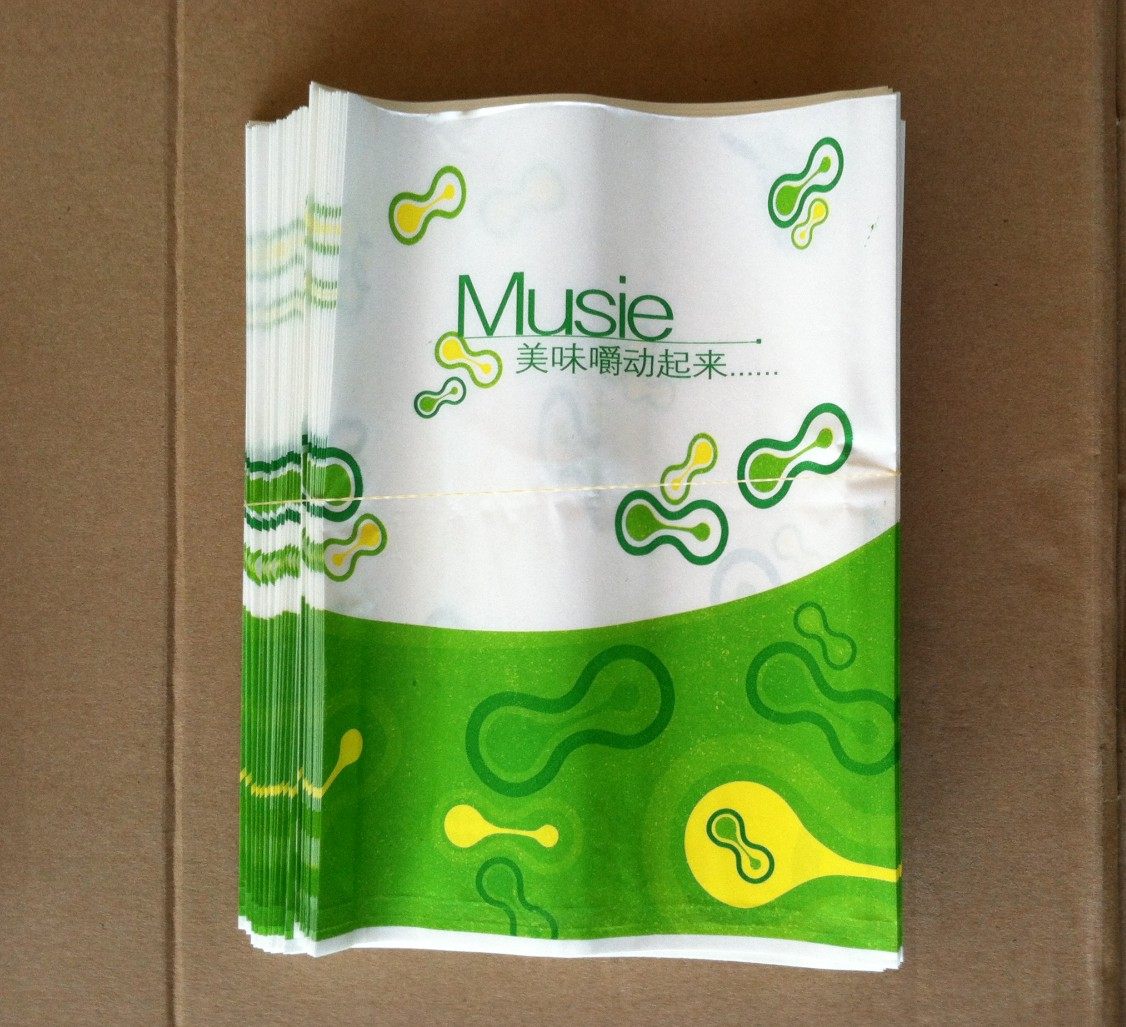 Жиростойкие бумажные пакеты для куриных котлет, коробки для картофеля фри, пакеты для куриных полосок, одноразовые пакеты для еды с кастомизацией упаковки жареной курицы