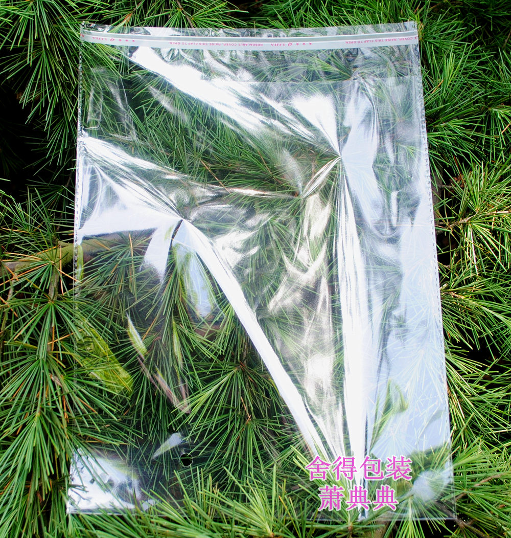 Shede Packaging Индивидуальные самоклеящиеся пакеты OPP с прозрачной пластиковой упаковкой для одежды