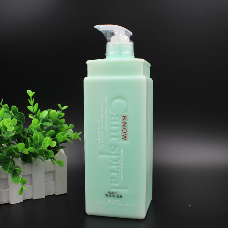 Немецкий ледяной синий пузырьковый шампунь для волос, высокоэффективный SPA лосьон-кондиционер, восстановление, оригинал, 1000 мл с бесплатной доставкой