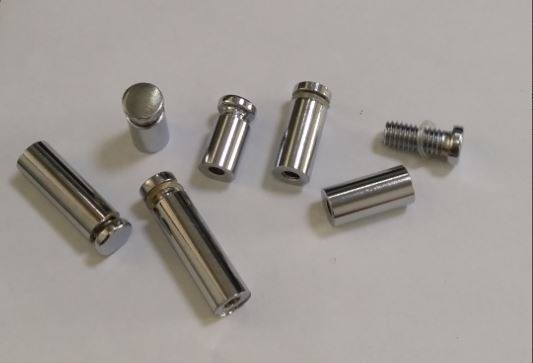 10xM8 Хромированные рекламные винты, зеркальные шпильки, стеклянные шпильки, декоративные шпильки, крепежные винты, железные рекламные винты