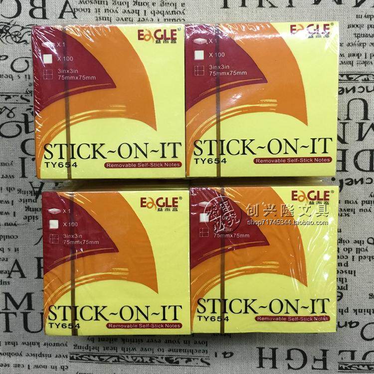 Оригинальные клейкие записки Eihigh TY-654 3×3 76×76 мм