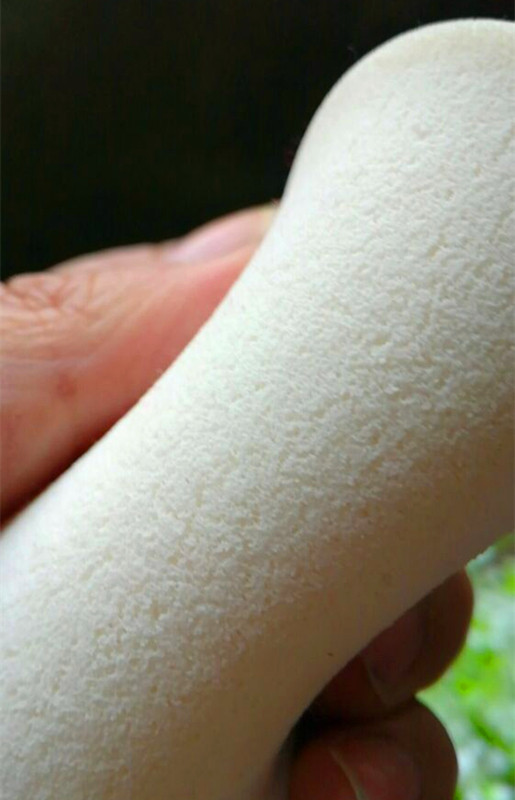 Крупный белый круглый спонж для студийного использования, универсальный инструмент для макияжа сухого и влажного применения