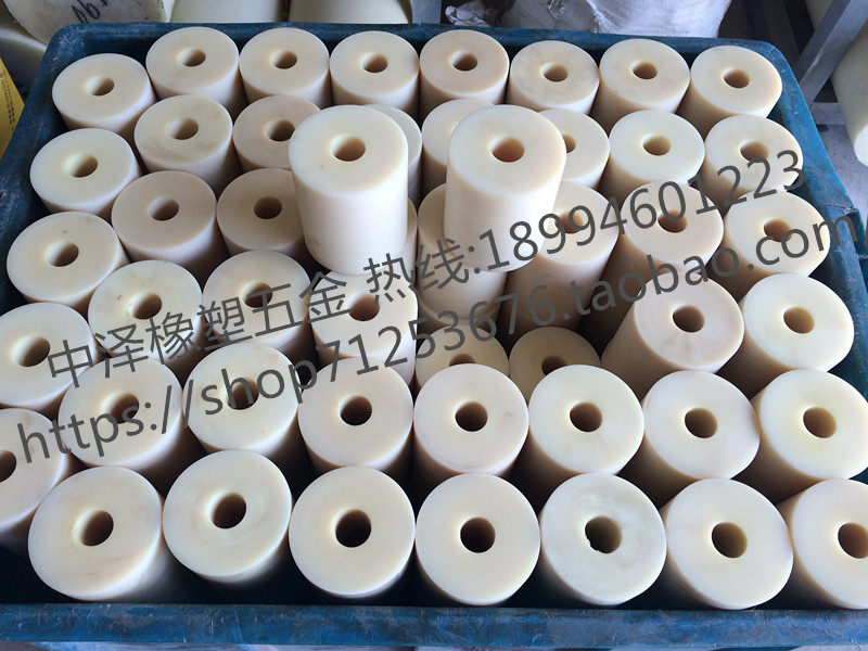 Нейлоновые трубы прямых поставок MC/PA6 полые стержни Высококачественные износостойкие втулки Высокотемпературные прокладки Обработка шкивов