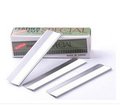 Оригинальный набор лезвий и скребков для бровей Feather для визажистов и фотостудий