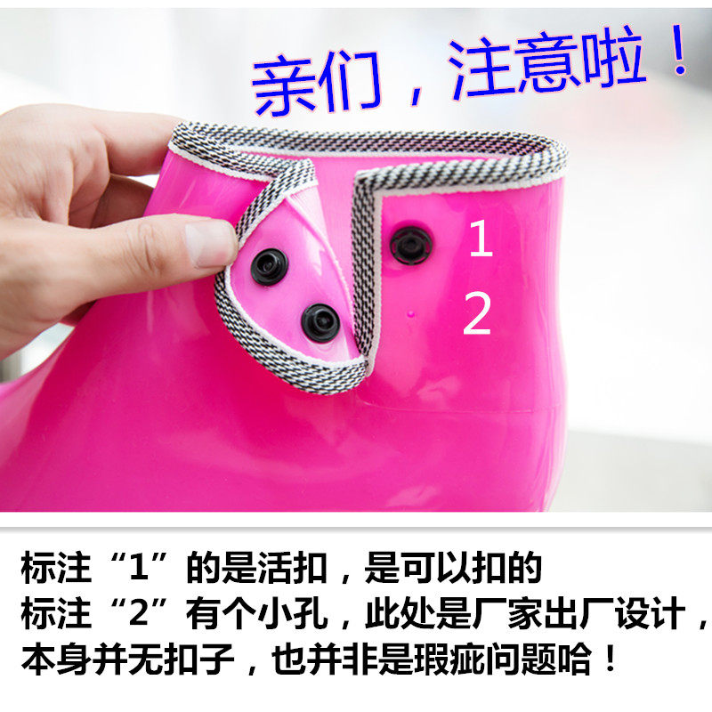 Бесплатная доставка весенне-летние корейские модные женские короткие утепленные резиновые сапоги для сада, износостойкая обувь для дождя и солнечной погоды