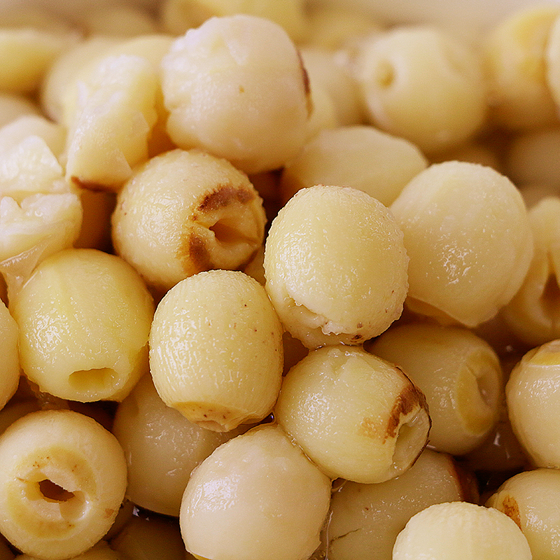 Аутентичные крупные свежие очищенные белые семена лотоса из Хонху от Wai Ma, 250г с бесплатной доставкой