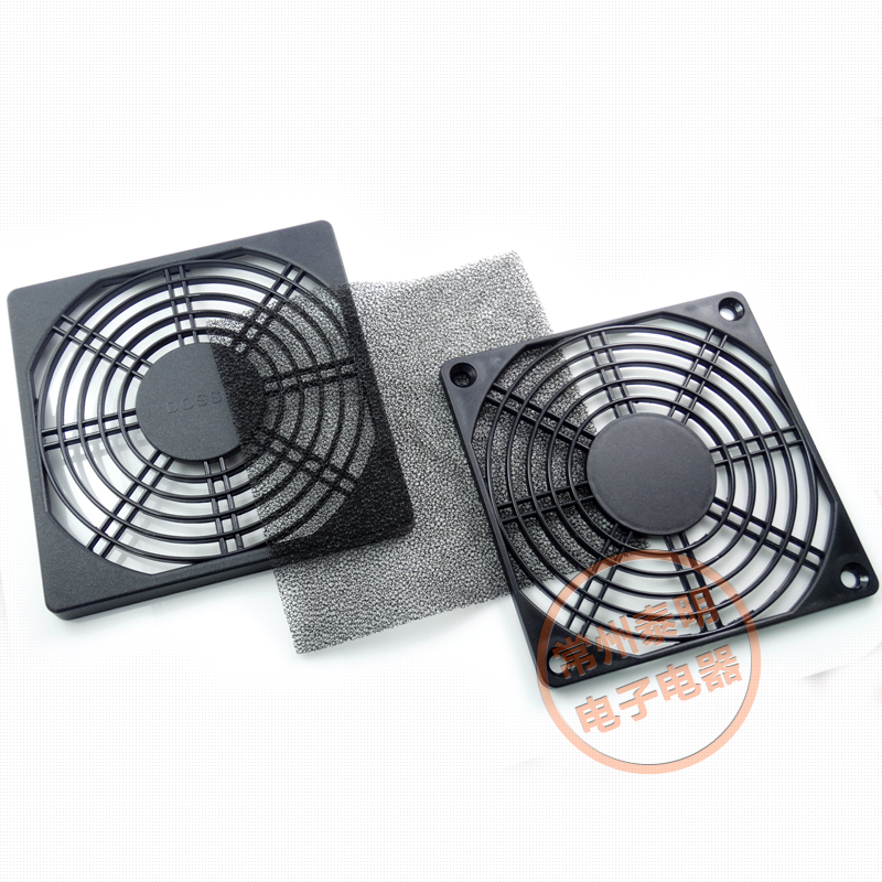 Маленький осевой вентилятор охлаждения пластиковая пылезащитная защитная сетка 80 90 110 120 150 170 мм