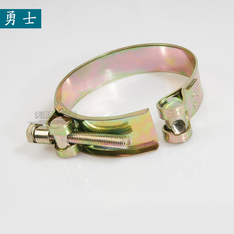 Крепкий оцинкованный железный хомут Warrior - зажимы для труб, крепления для водопроводных и топливных труб