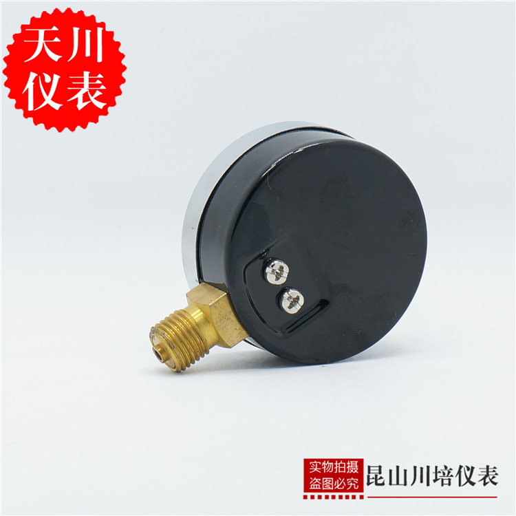 Обычный вакуумметр серии YZ-60 завода приборов Shanghai Tianchuan, полные спецификации -0.1-0MPA